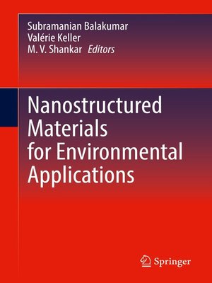 cover image of Nanostructured Materials for Environmental Applications